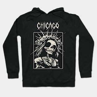 chicago spooky bride Hoodie